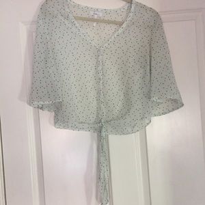 Pacific Sunwear Sheer Top